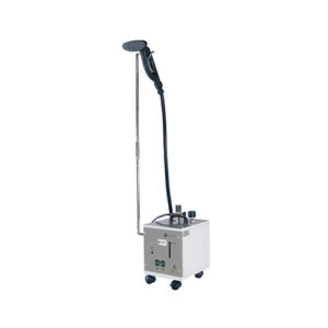 Atena Gerador de vapor portátil sobre rodas, com caldeira de 4,5 L, completo com escova de vapor almofadada e aquecida de 350 W