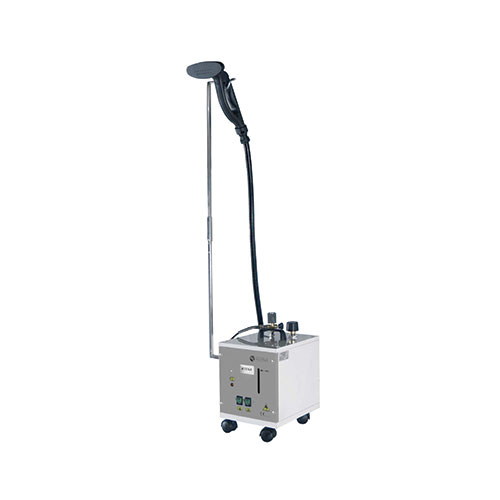 Atena Gerador de vapor portátil sobre rodas, com caldeira de 4,5 L, completo com escova de vapor almofadada e aquecida de 350 W