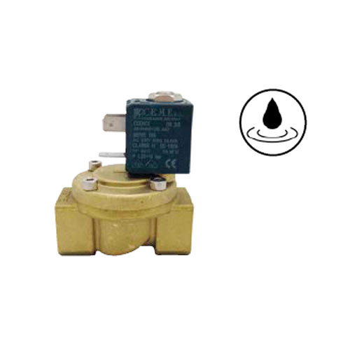 Eletroválvula de entrada água com membrana CEME 3/8″ 24V (8513) Ø 12mm