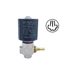 Eletroválvula de vapor CEME 1/4" Com Regulador 24V (9922) PTFE Ø 2,8mm