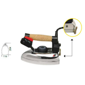 Ferro de engomar Jolly Kg. 1,750 com carenagem perfurada