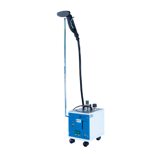 Gerador de vapor portátil com rodas, com caldeira de 4,5 L, completo com escova de vapor acolchoada e aquecida a 350 W