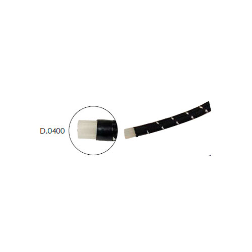 Tubo de vapor para ferro silicone revestido a polyester  Ø 5x10mm